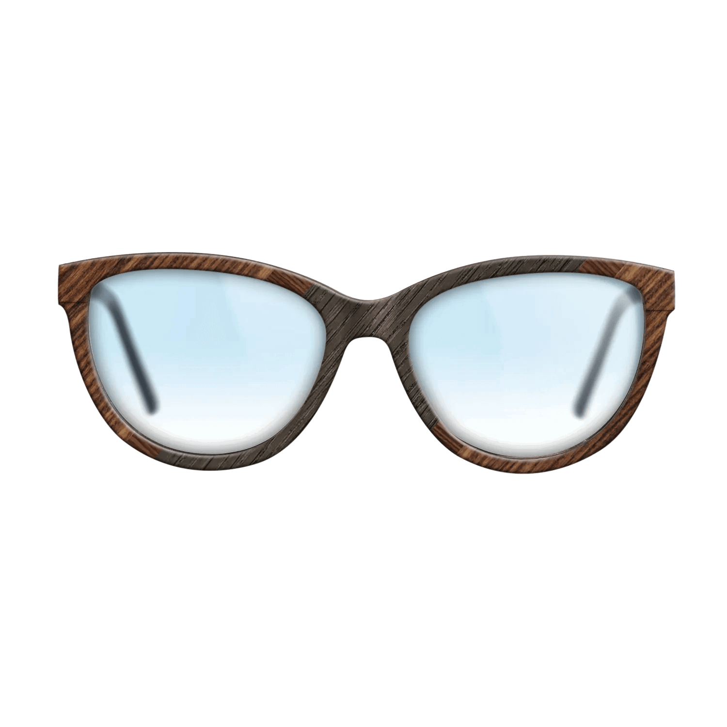 Italian Ebony,Fumed Oak,Rosewood Reconstituted: Angle Cut - The Maiden - Cat - 1937 - SIRIS wood optic