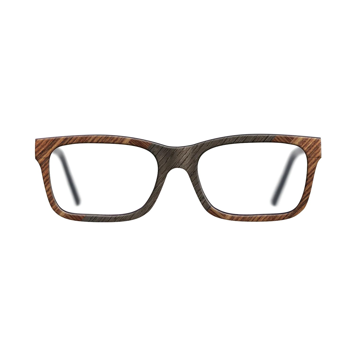 Italian Ebony,Fumed Oak,Rosewood Reconstituted: Angle Cut - The Sage - Rectangle - 1937 - SIRIS wood optic