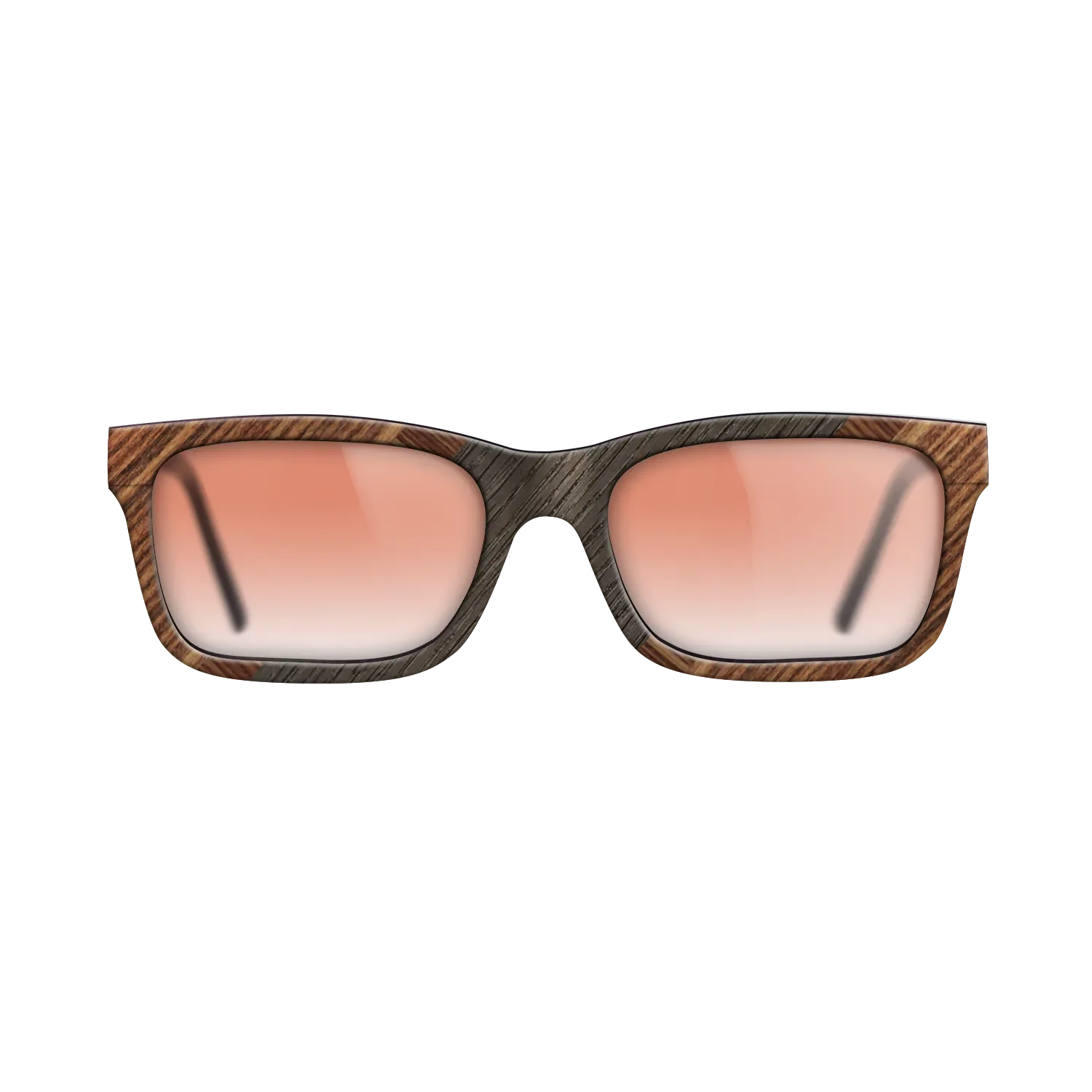 Italian Ebony,Fumed Oak,Rosewood Reconstituted: Angle Cut - The Sage - Rectangle - 1937 - SIRIS wood optic