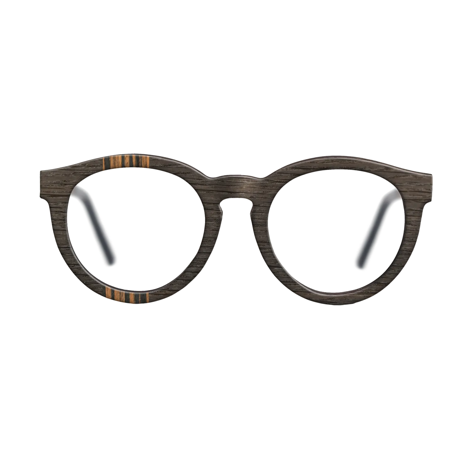 Italian Ebony,Fumed Oak: Splice - The Rebel - Round - SIRIS wood optic