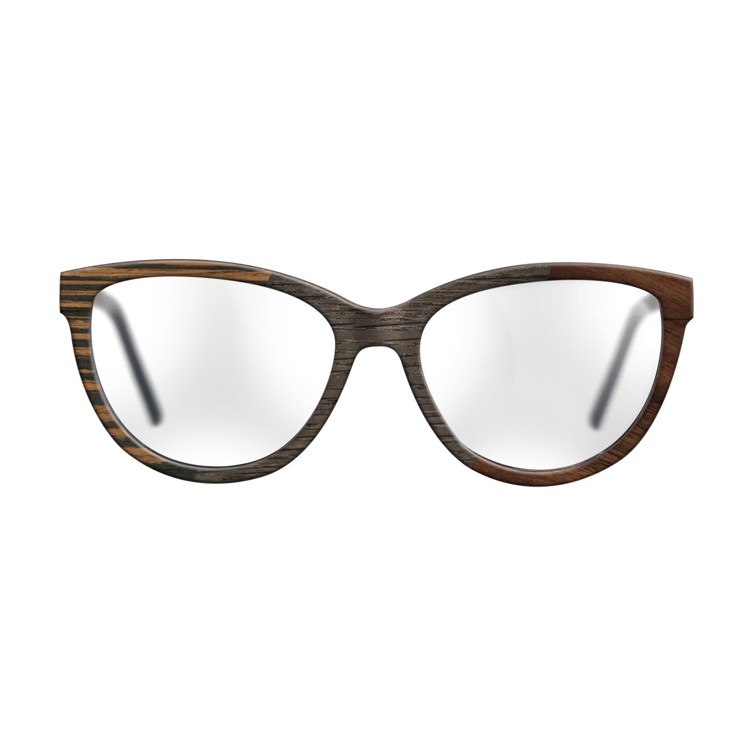 Italian Ebony,Fumed Oak,Walnut Claro Dark: Angle Cut - The Maiden - Cat - 1092 - SIRIS wood optic