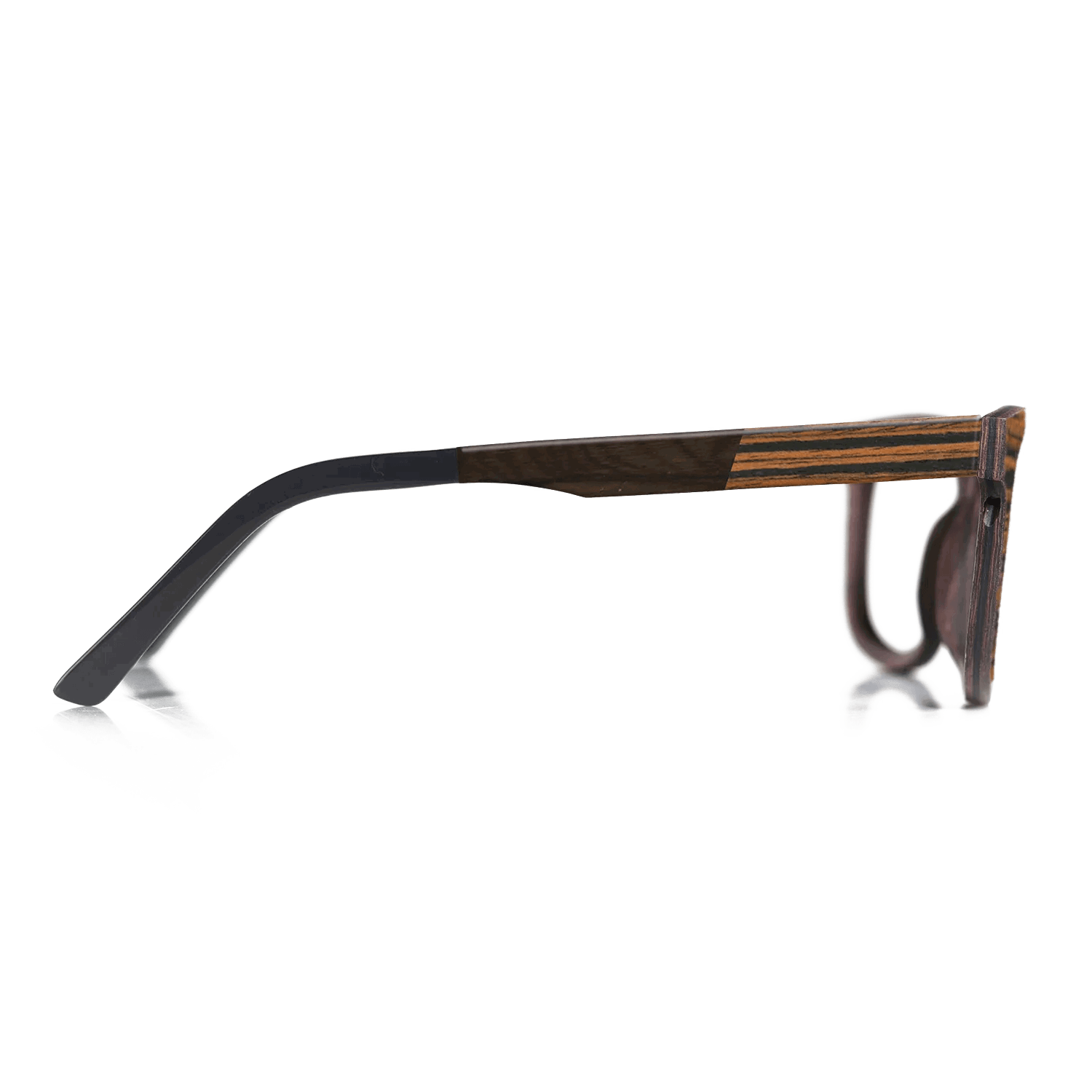 Italian Ebony,Fumed Oak,Walnut Claro Dark: Angle Cut - The Maiden - Cat - SIRIS wood optic