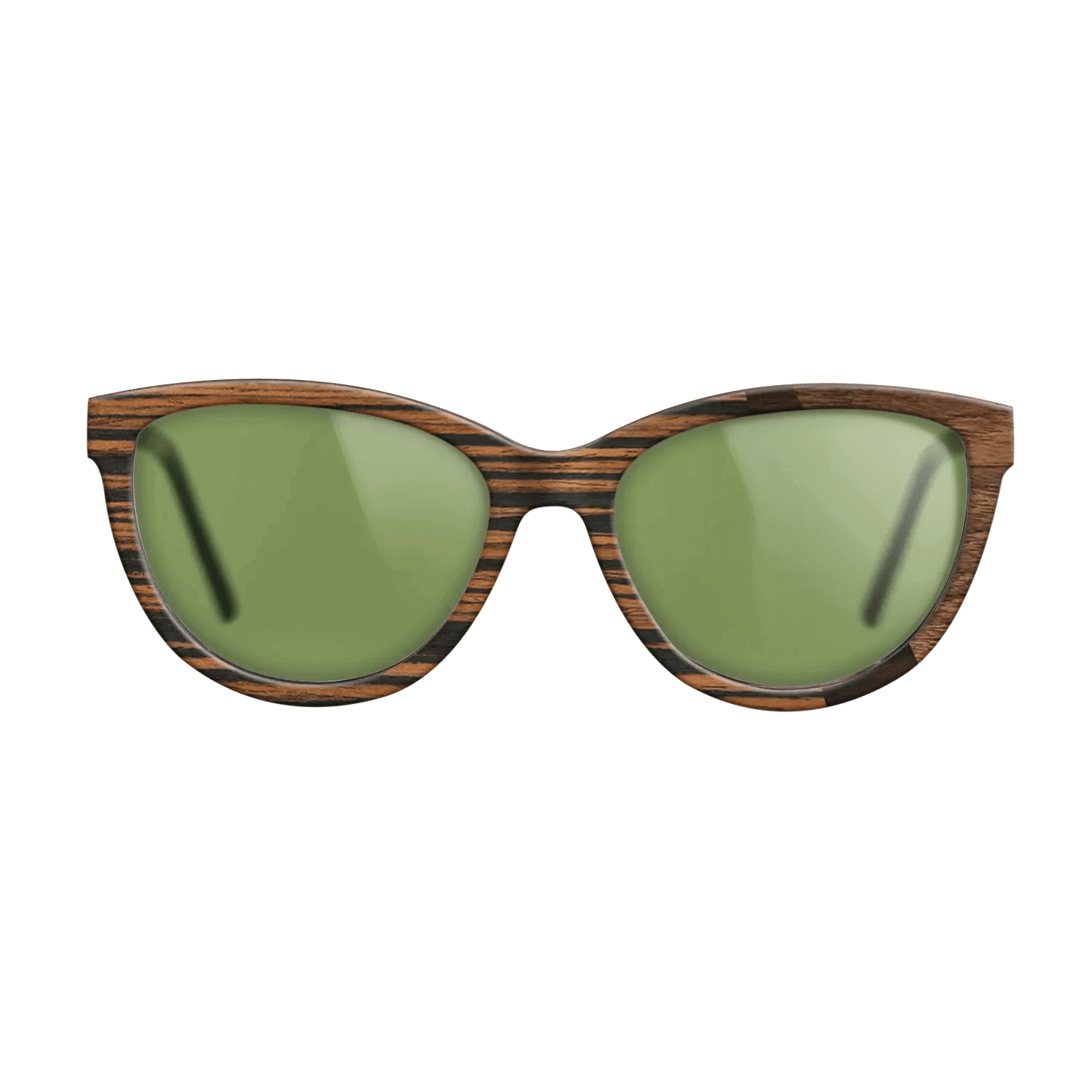 Italian Ebony,Fumed Oak,Walnut Claro Dark: Angle Cut - The Maiden - Cat - SIRIS wood optic