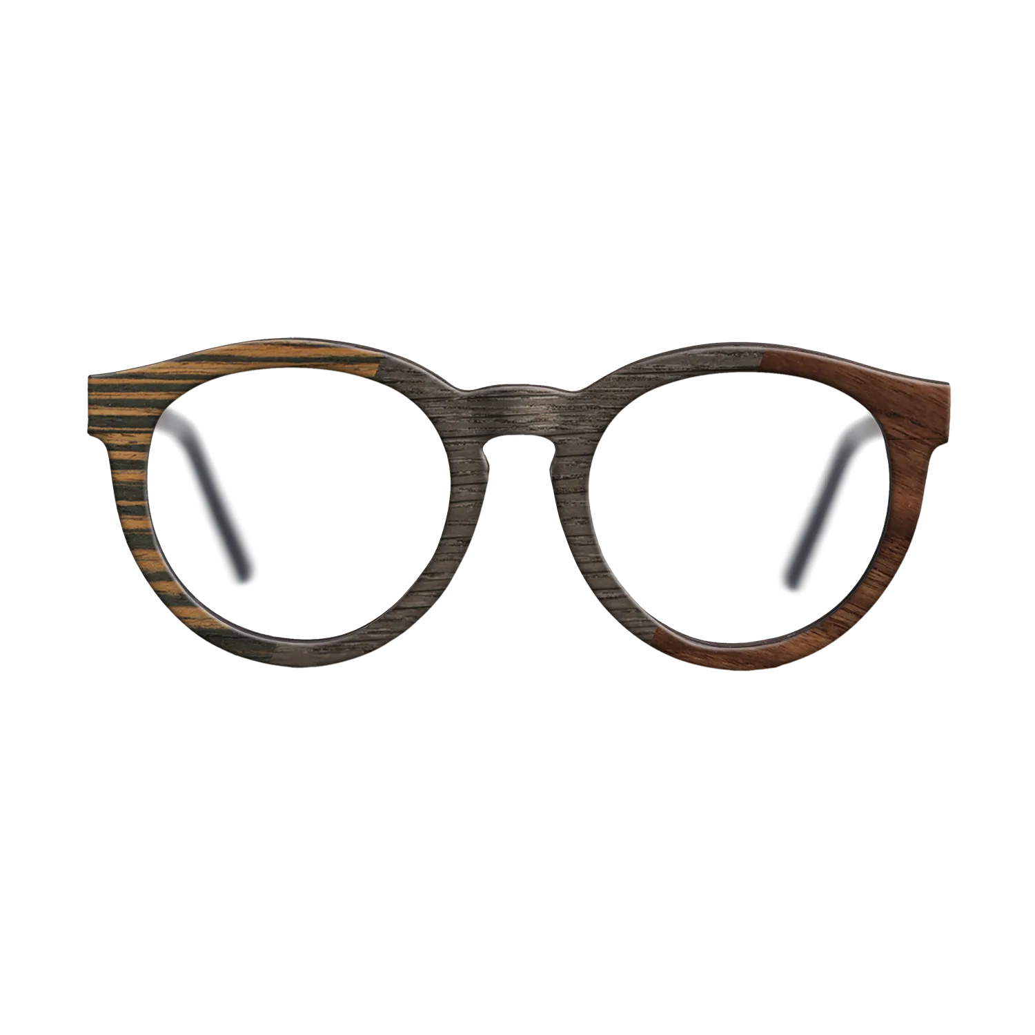 Italian Ebony,Fumed Oak,Walnut Claro Dark: Angle Cut - The Rebel - Round - 1092 - SIRIS wood optic