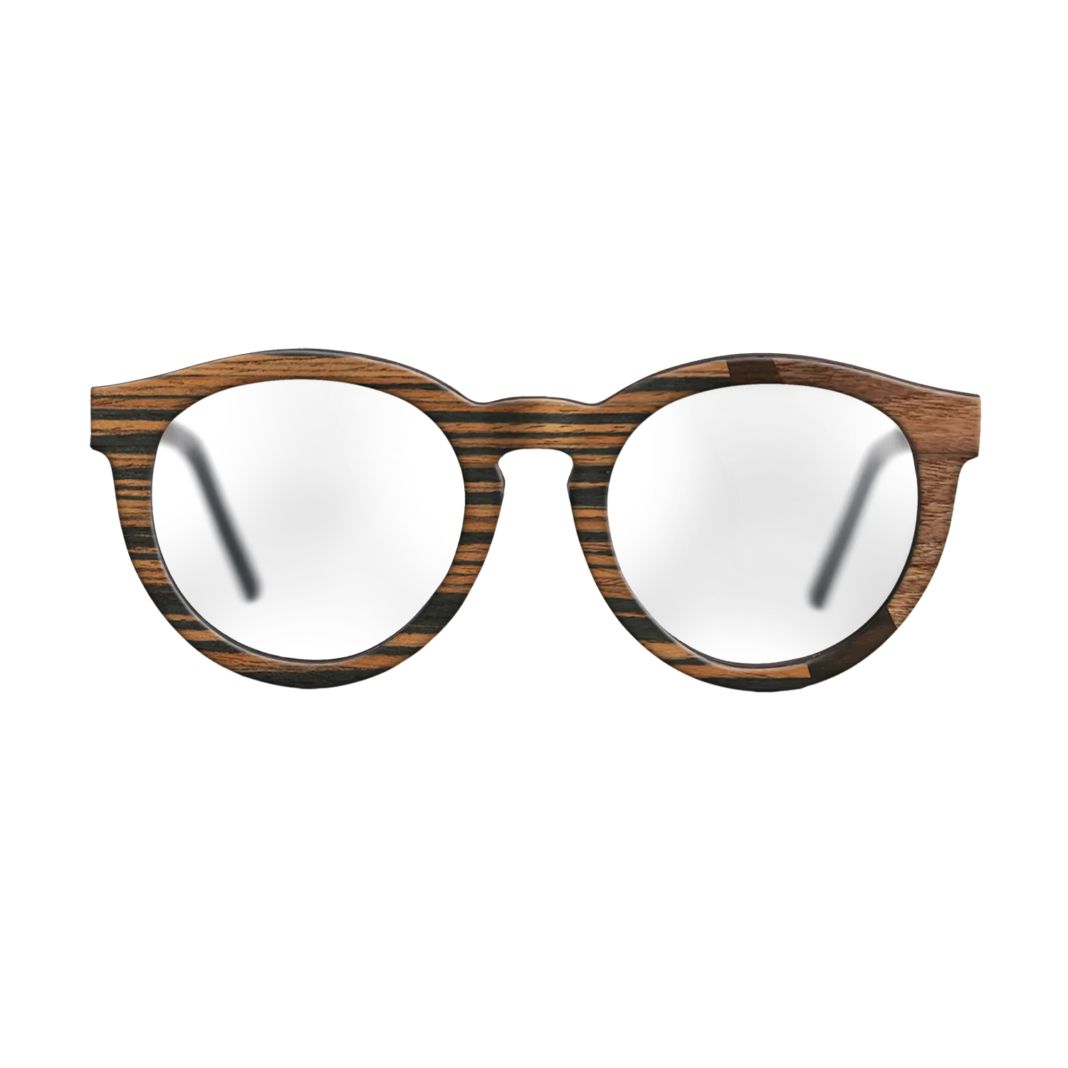 Italian Ebony,Fumed Oak,Walnut Claro Dark: Angle Cut - The Rebel - Round - SIRIS wood optic