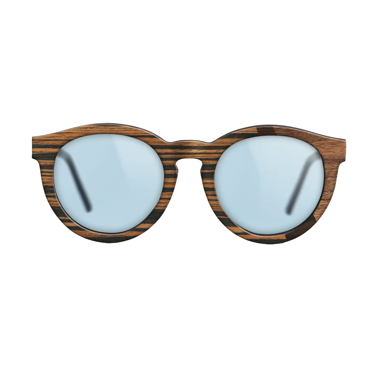 Italian Ebony,Fumed Oak,Walnut Claro Dark: Angle Cut - The Rebel - Round - SIRIS wood optic