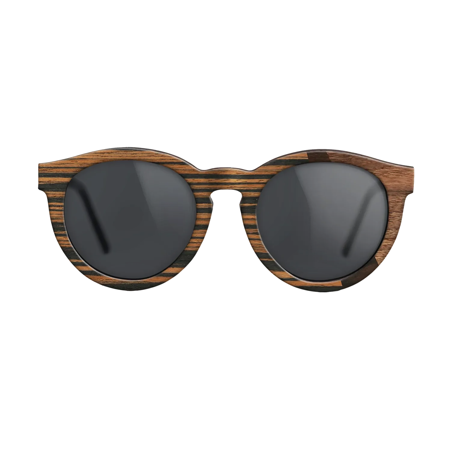 Italian Ebony,Fumed Oak,Walnut Claro Dark: Angle Cut - The Rebel - Round - SIRIS wood optic