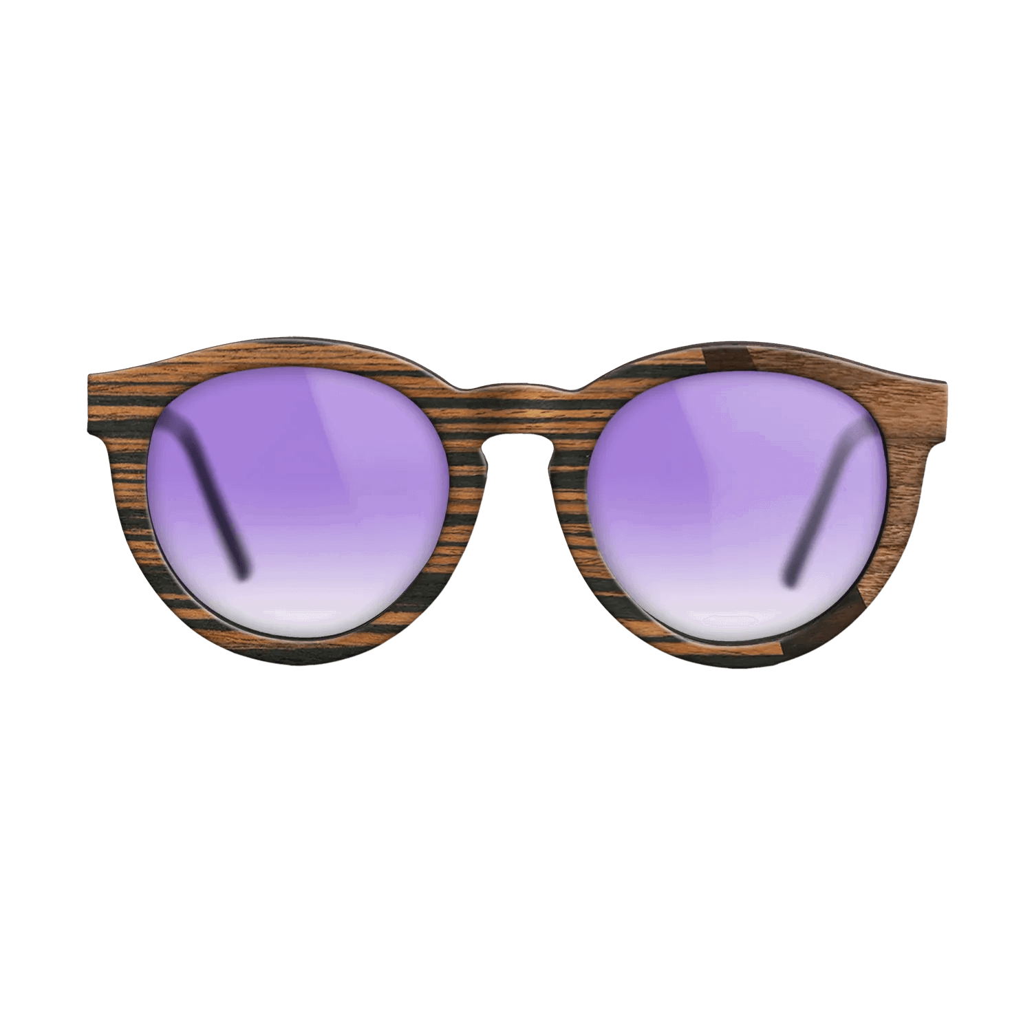 Italian Ebony,Fumed Oak,Walnut Claro Dark: Angle Cut - The Rebel - Round - SIRIS wood optic