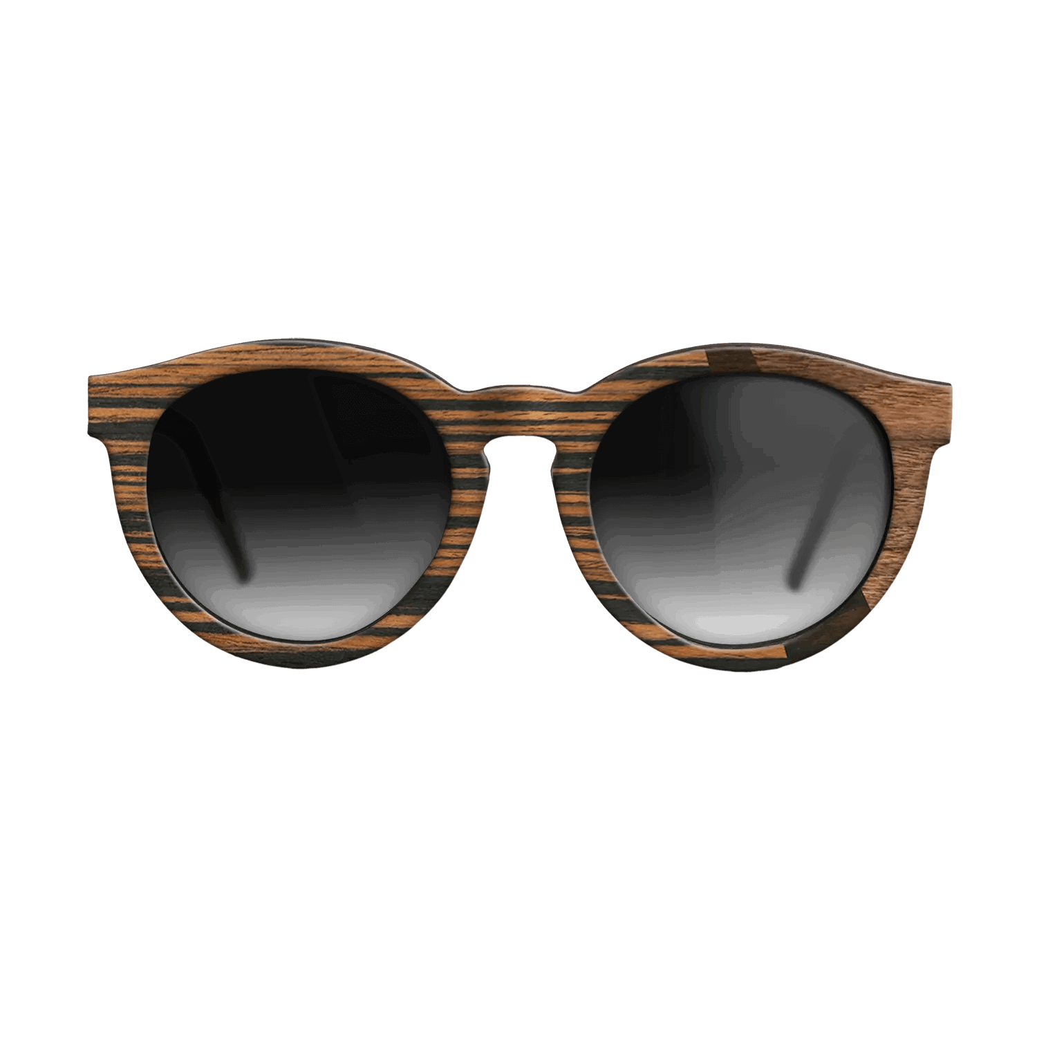 Italian Ebony,Fumed Oak,Walnut Claro Dark: Angle Cut - The Rebel - Round - SIRIS wood optic