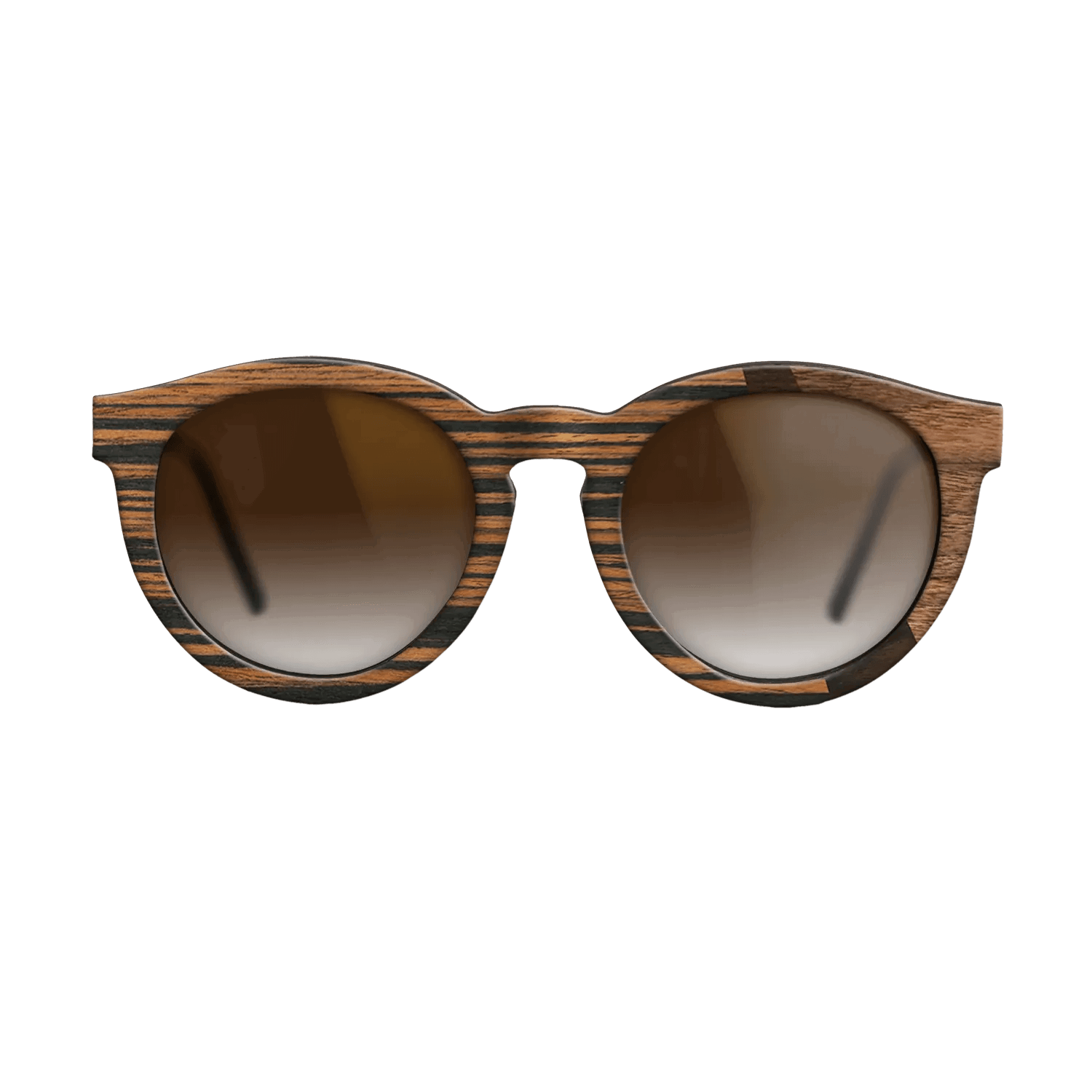 Italian Ebony,Fumed Oak,Walnut Claro Dark: Angle Cut - The Rebel - Round - SIRIS wood optic