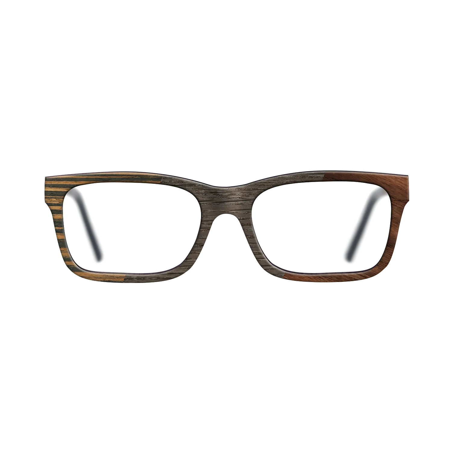 Italian Ebony,Fumed Oak,Walnut Claro Dark: Angle Cut - The Sage - Rectangle - 1092 - SIRIS wood optic
