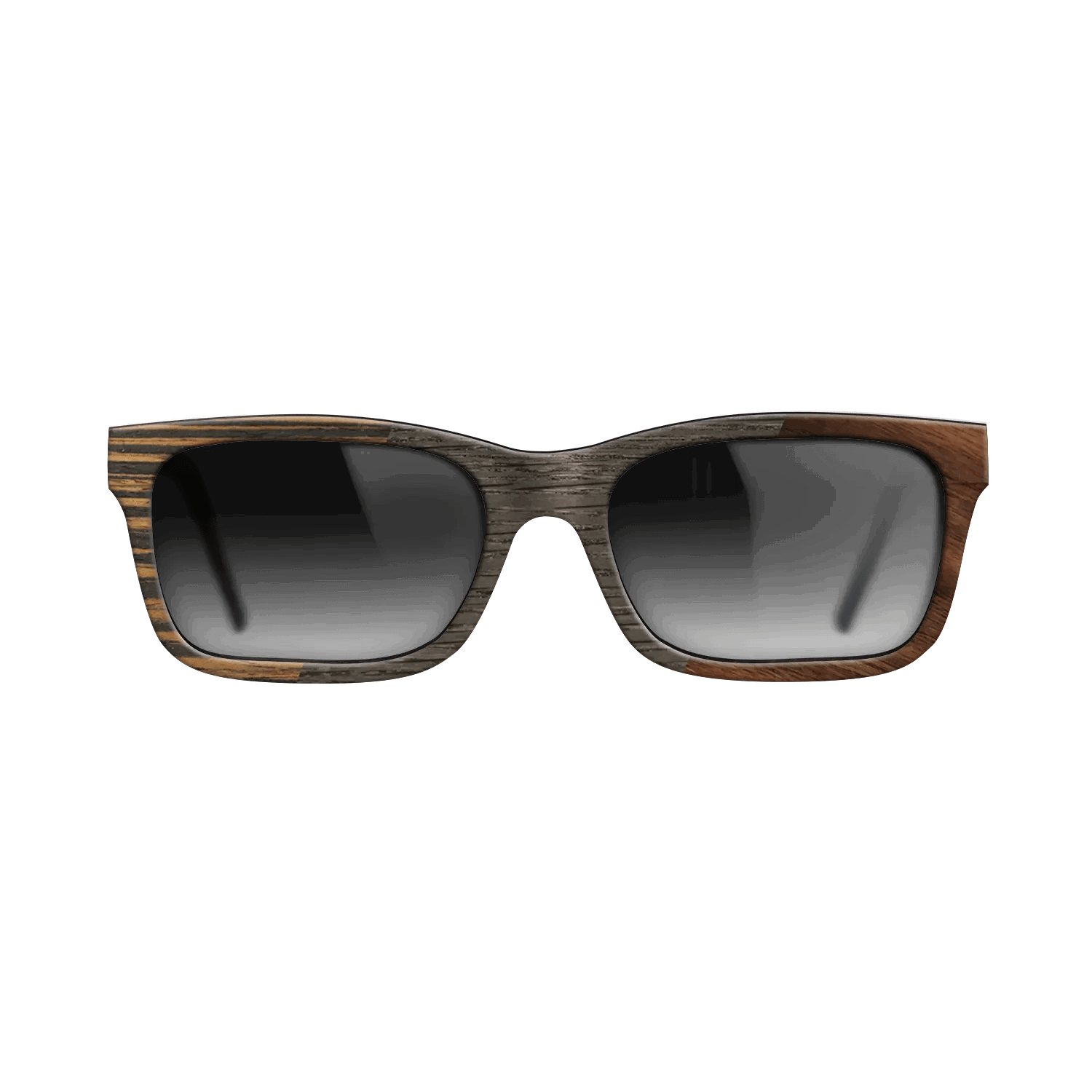 Italian Ebony,Fumed Oak,Walnut Claro Dark: Angle Cut - The Sage - Rectangle - 1092 - SIRIS wood optic