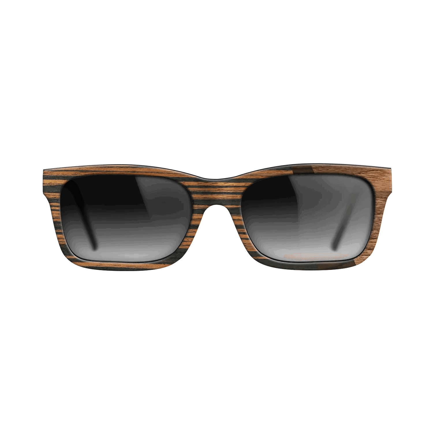 Italian Ebony,Fumed Oak,Walnut Claro Dark: Angle Cut - The Sage - Rectangle - SIRIS wood optic