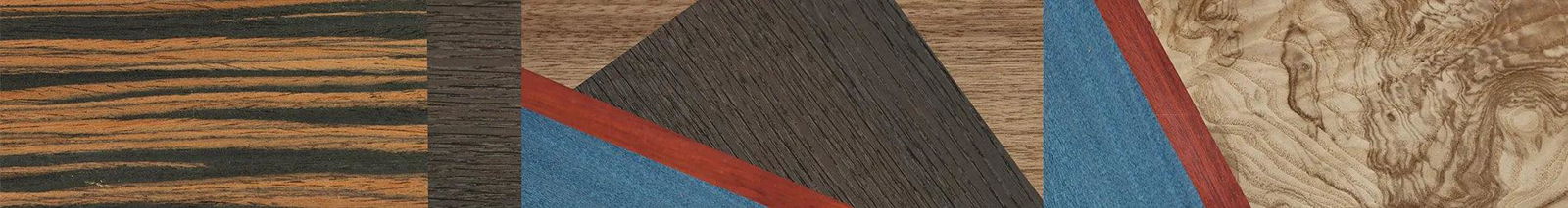 Italian Ebony,Fumed Oak,Walnut: Straight Grain,Poplar Dyed: Red,Poplar Dyed: Blue Denim,Olive Burl: Geometric - The Maiden - Cat - 1166 - SIRIS wood optic