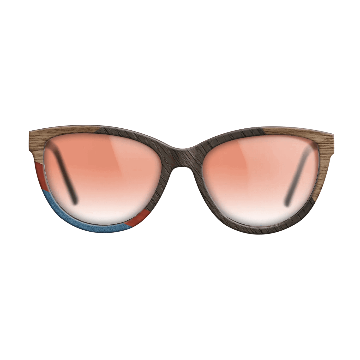 Italian Ebony,Fumed Oak,Walnut: Straight Grain,Poplar Dyed: Red,Poplar Dyed: Blue Denim,Olive Burl: Geometric - The Maiden - Cat - 1166 - SIRIS wood optic