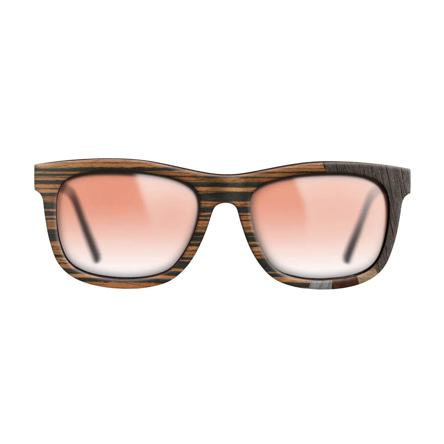 Italian Ebony,Fumed Oak,Wenge,Poplar Dyed: Grey: Fractal - The Hero - Square - SIRIS wood optic