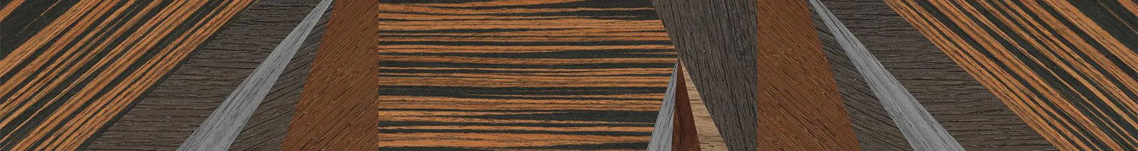 Italian Ebony,Fumed Oak,Wenge,Poplar Dyed: Grey: Fractal - The Maiden - Cat - SIRIS wood optic