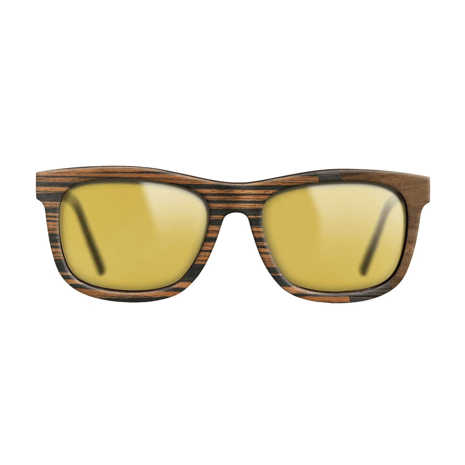 Italian Ebony,Fumed Oak,Ziricote Light Quartered: Angle Cut - The Hero - Square - SIRIS wood optic