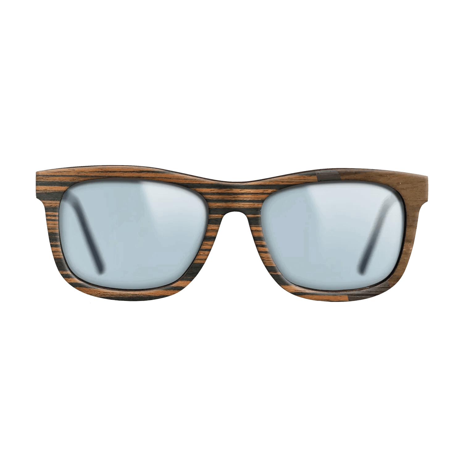 Italian Ebony,Fumed Oak,Ziricote Light Quartered: Angle Cut - The Hero - Square - SIRIS wood optic