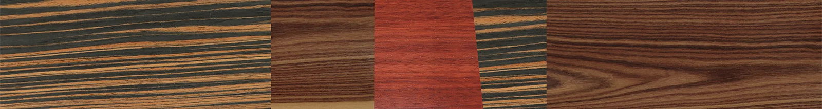 Italian Ebony,Kingwood,Poplar Dyed: Red: Patch - The Hero - Square - 863 - SIRIS wood optic