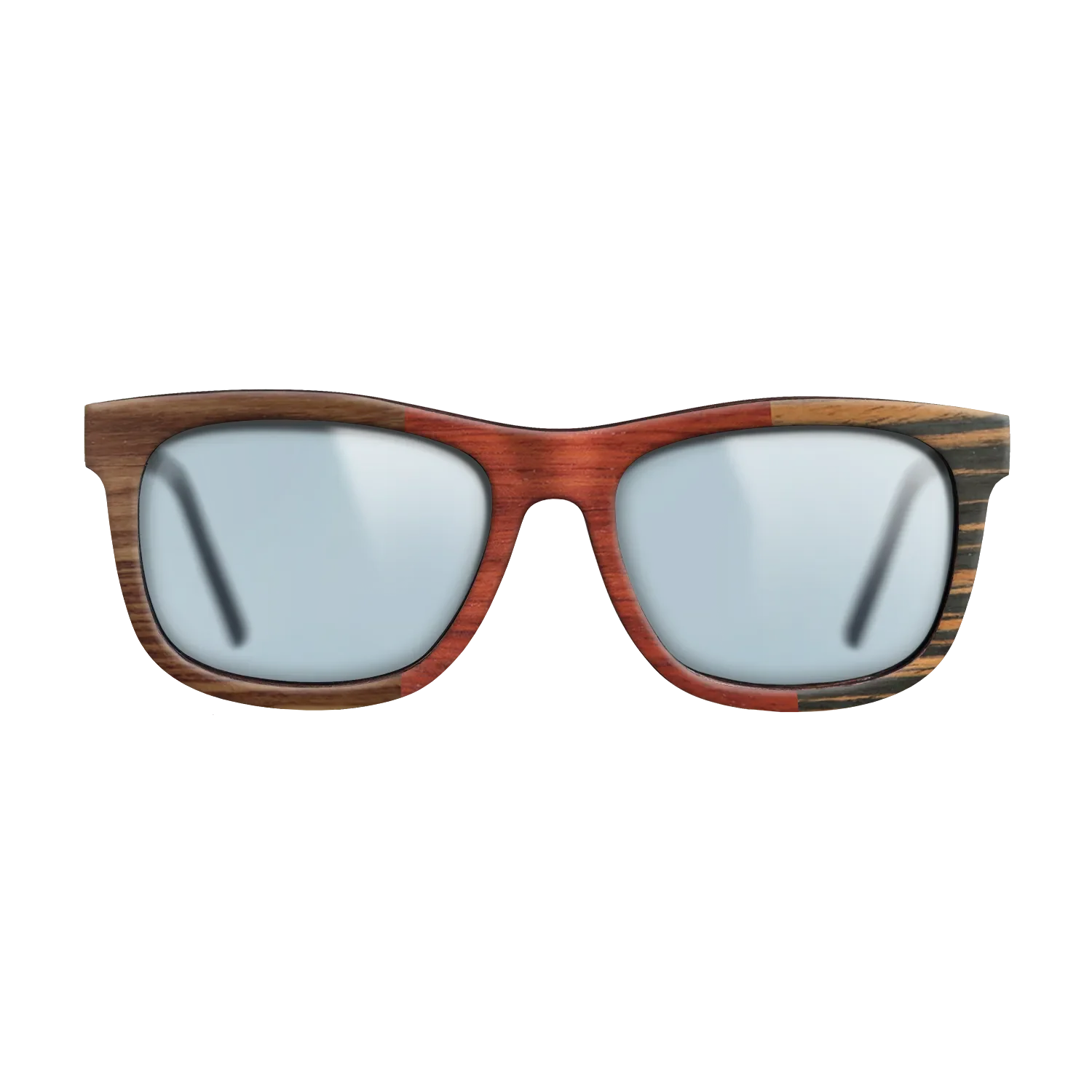 Italian Ebony,Kingwood,Poplar Dyed: Red: Patch - The Hero - Square - 863 - SIRIS wood optic