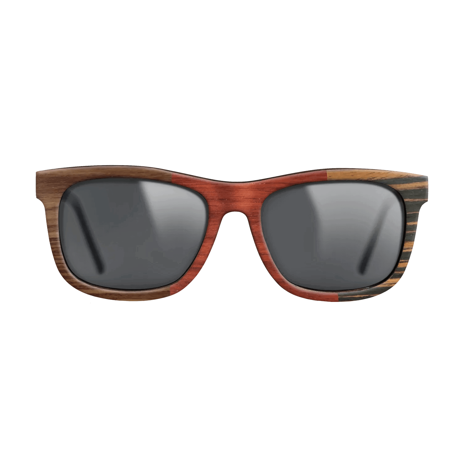 Italian Ebony,Kingwood,Poplar Dyed: Red: Patch - The Hero - Square - 863 - SIRIS wood optic