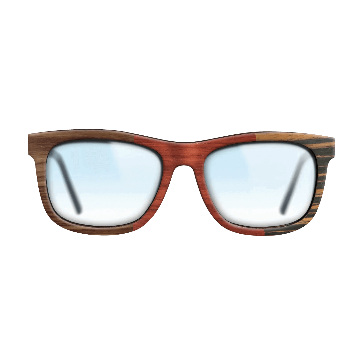 Italian Ebony,Kingwood,Poplar Dyed: Red: Patch - The Hero - Square - 863 - SIRIS wood optic