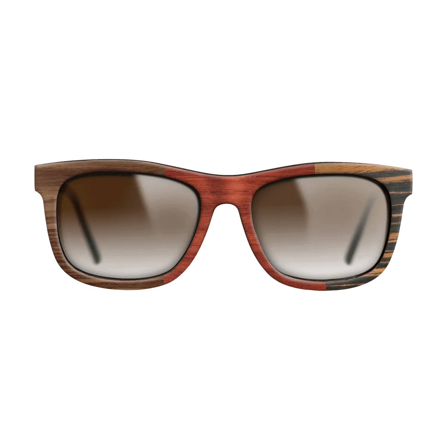 Italian Ebony,Kingwood,Poplar Dyed: Red: Patch - The Hero - Square - 863 - SIRIS wood optic