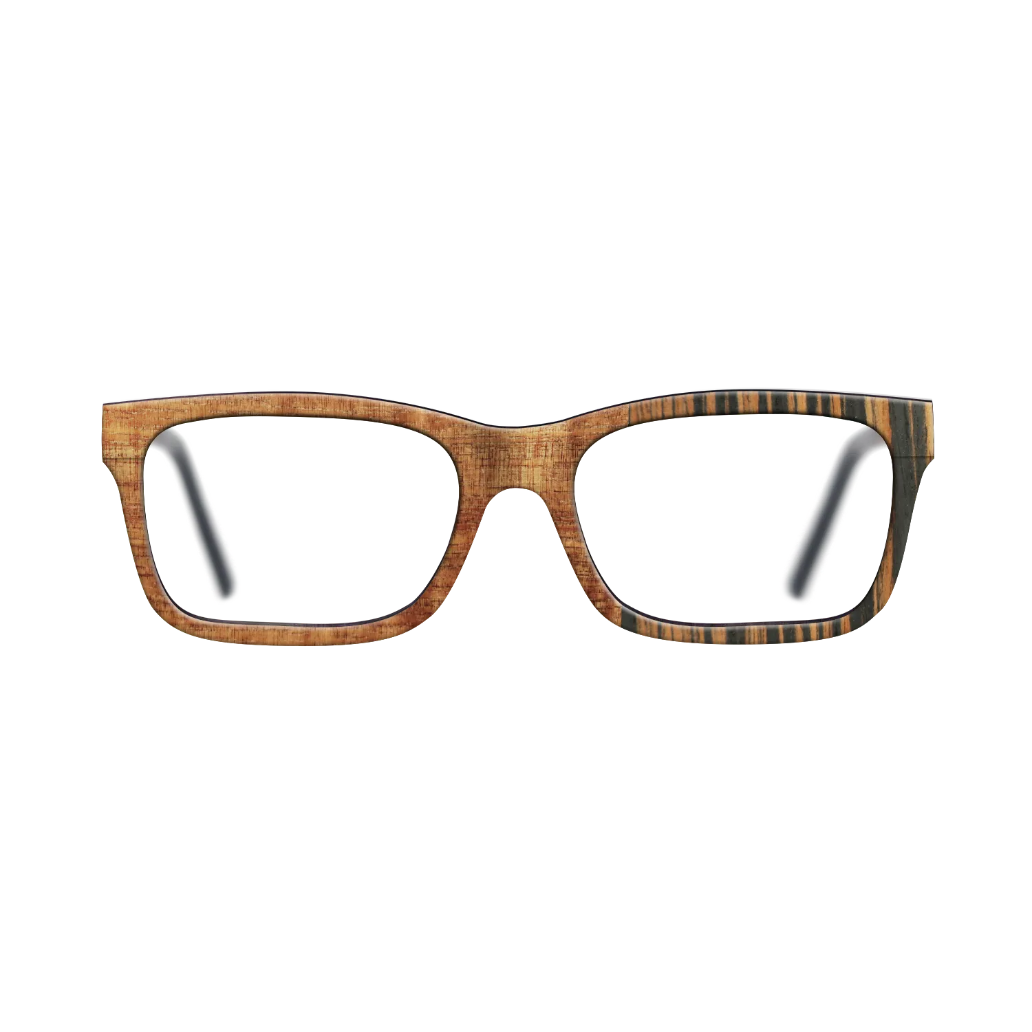 Italian Ebony,Koa,Fumed Oak: Patch - The Sage - Rectangle - 1721 - SIRIS wood optic