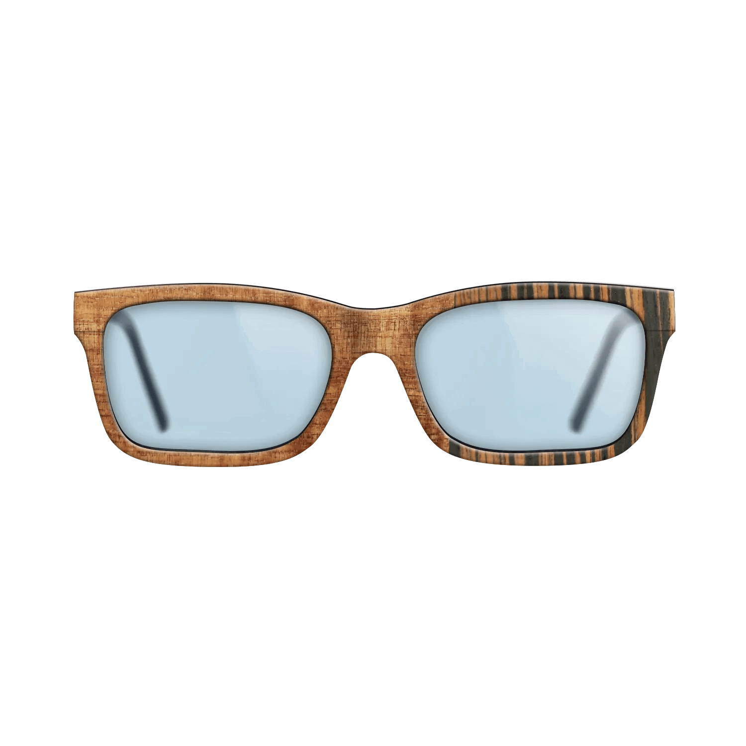 Italian Ebony,Koa,Fumed Oak: Patch - The Sage - Rectangle - 1721 - SIRIS wood optic