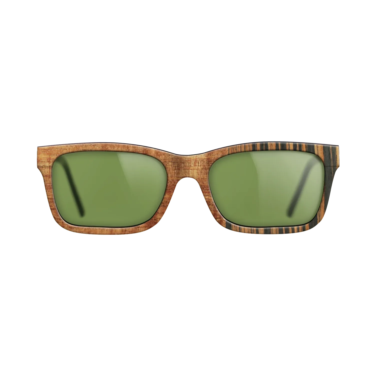 Italian Ebony,Koa,Fumed Oak: Patch - The Sage - Rectangle - 1721 - SIRIS wood optic