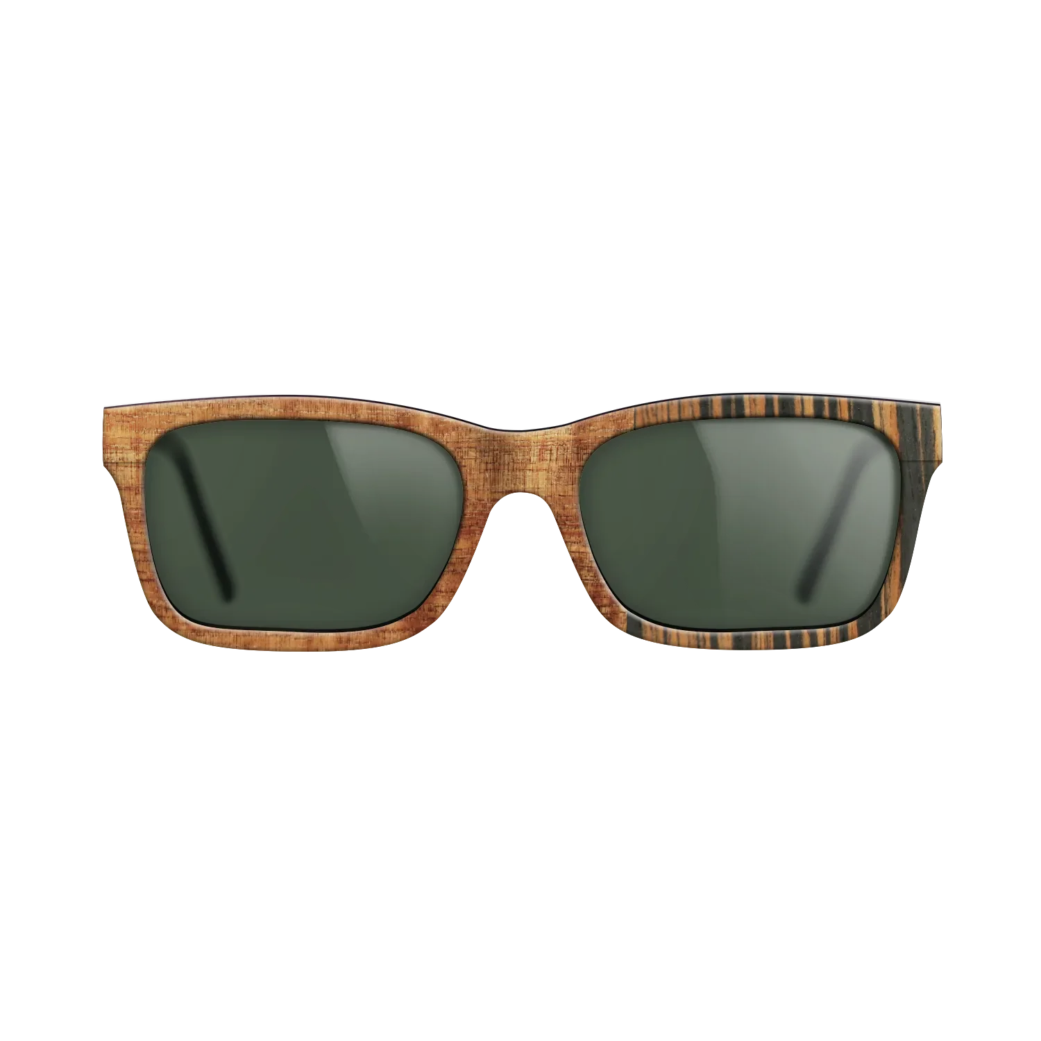 Italian Ebony,Koa,Fumed Oak: Patch - The Sage - Rectangle - 1721 - SIRIS wood optic