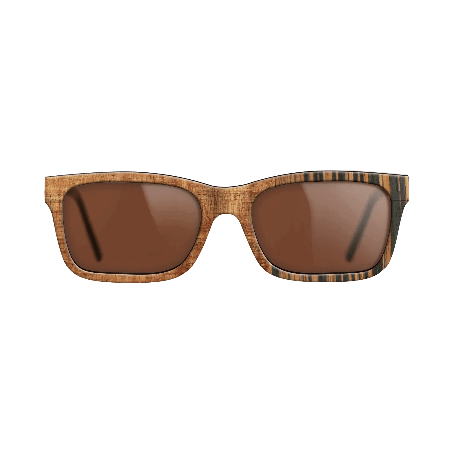 Italian Ebony,Koa,Fumed Oak: Patch - The Sage - Rectangle - 1721 - SIRIS wood optic