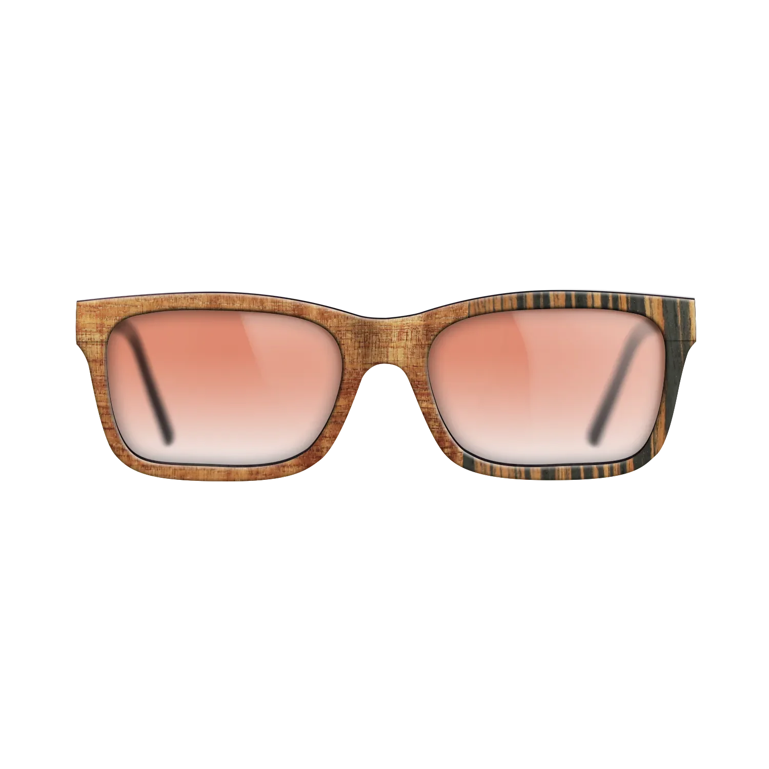 Italian Ebony,Koa,Fumed Oak: Patch - The Sage - Rectangle - 1721 - SIRIS wood optic