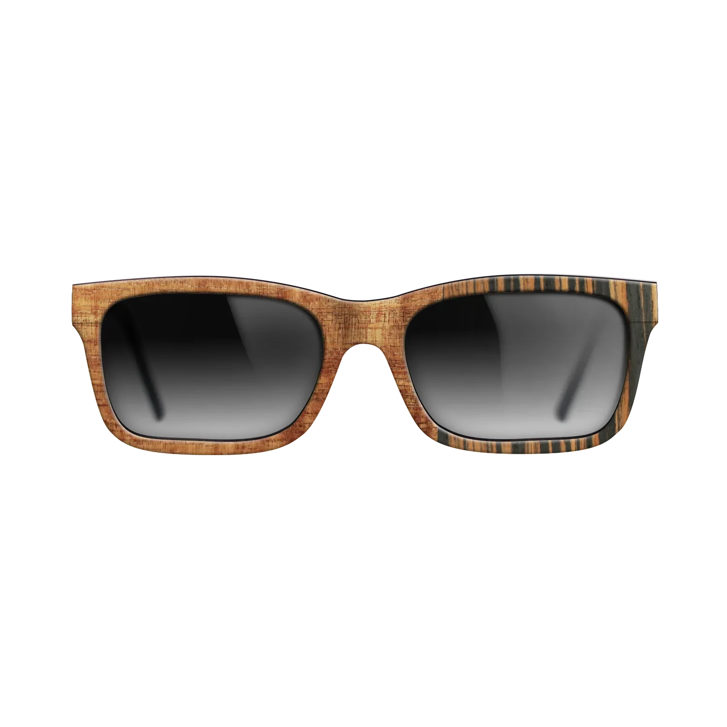 Italian Ebony,Koa,Fumed Oak: Patch - The Sage - Rectangle - 1721 - SIRIS wood optic