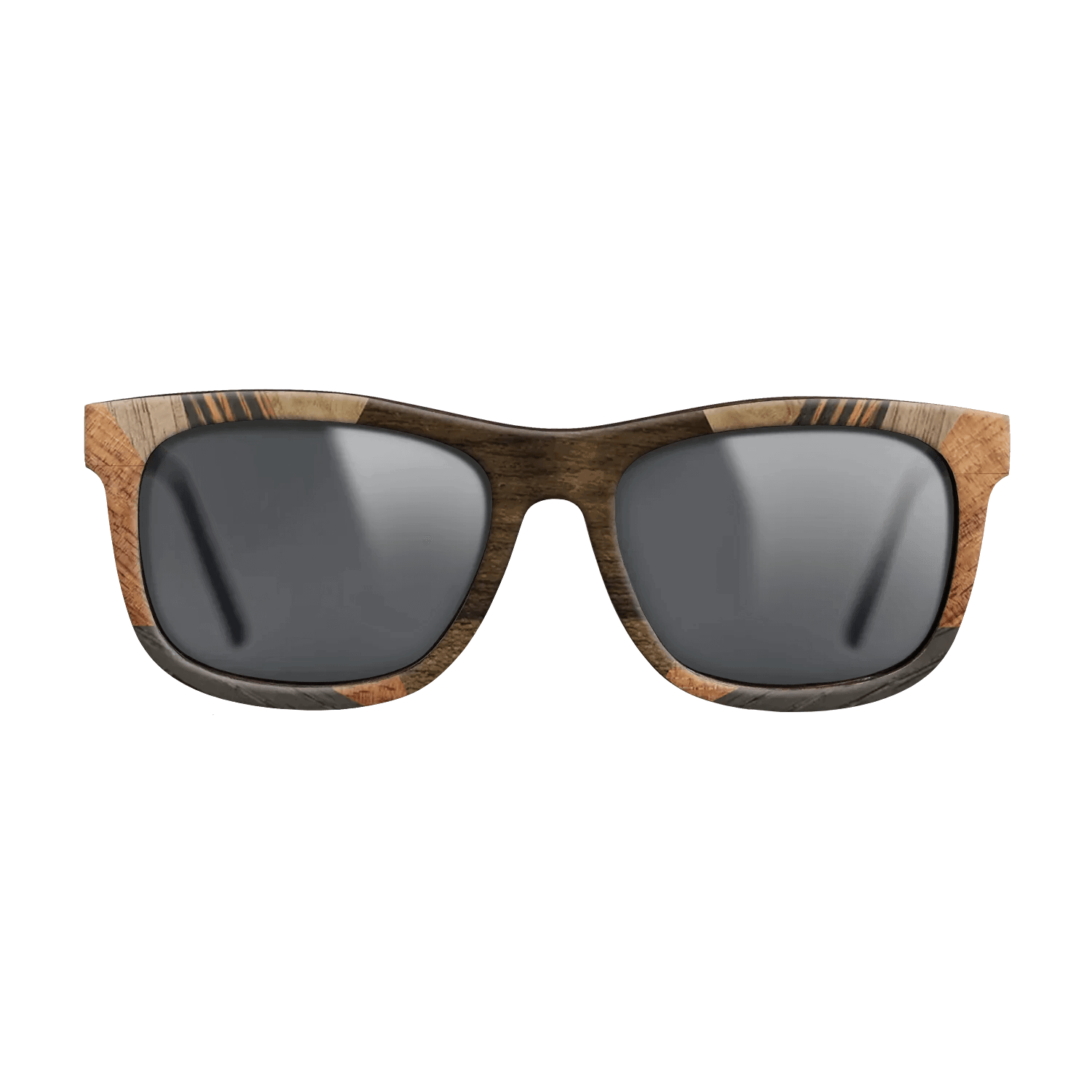 Italian Ebony,Koa,Olive Burl,Walnut: Straight Grain,Ziricote Light Quartered: Recursive - The Hero - Square - 1526 - SIRIS wood optic