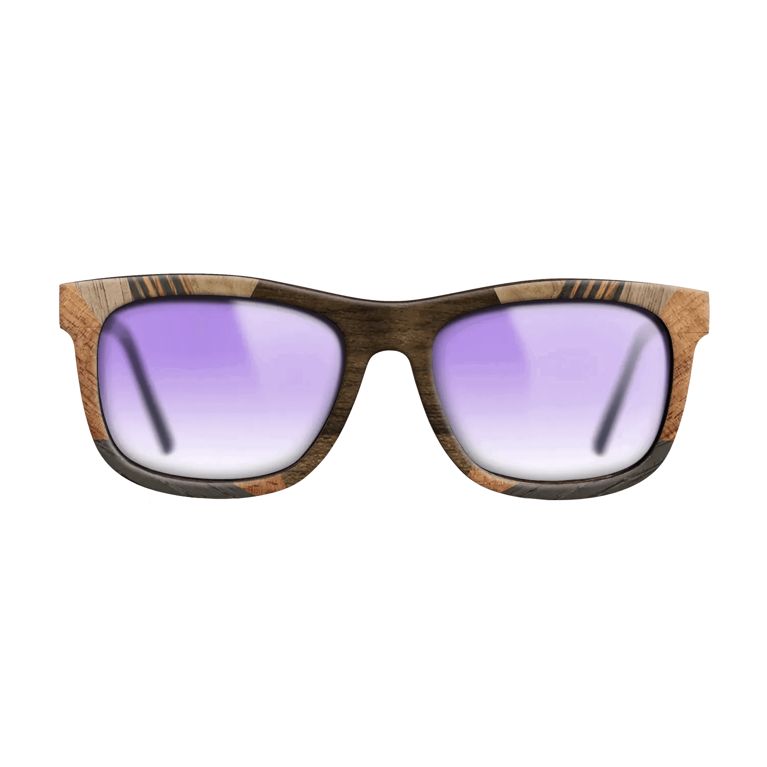Italian Ebony,Koa,Olive Burl,Walnut: Straight Grain,Ziricote Light Quartered: Recursive - The Hero - Square - 1526 - SIRIS wood optic