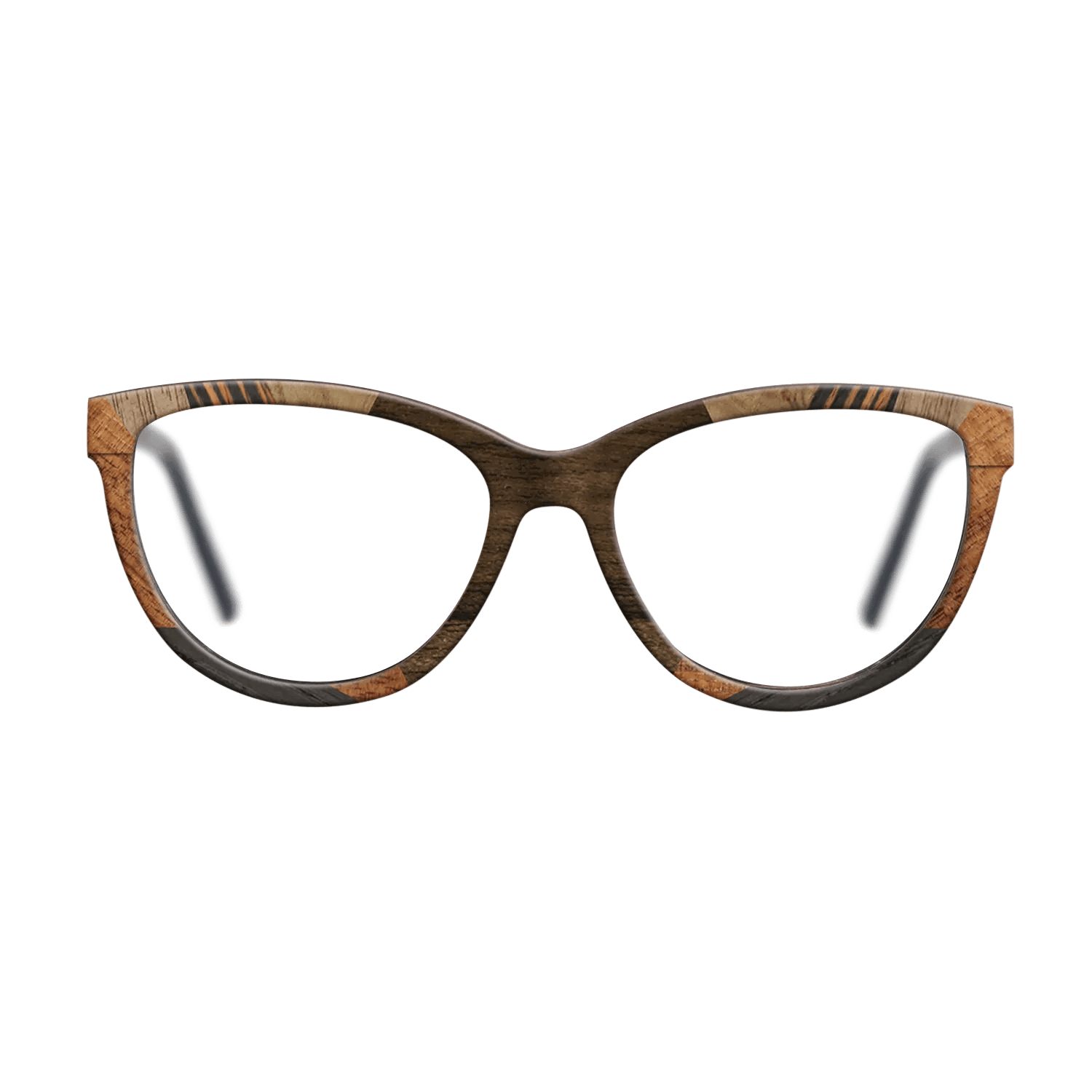 Italian Ebony,Koa,Olive Burl,Walnut: Straight Grain,Ziricote Light Quartered: Recursive - The Maiden - Cat - 1526 - SIRIS wood optic
