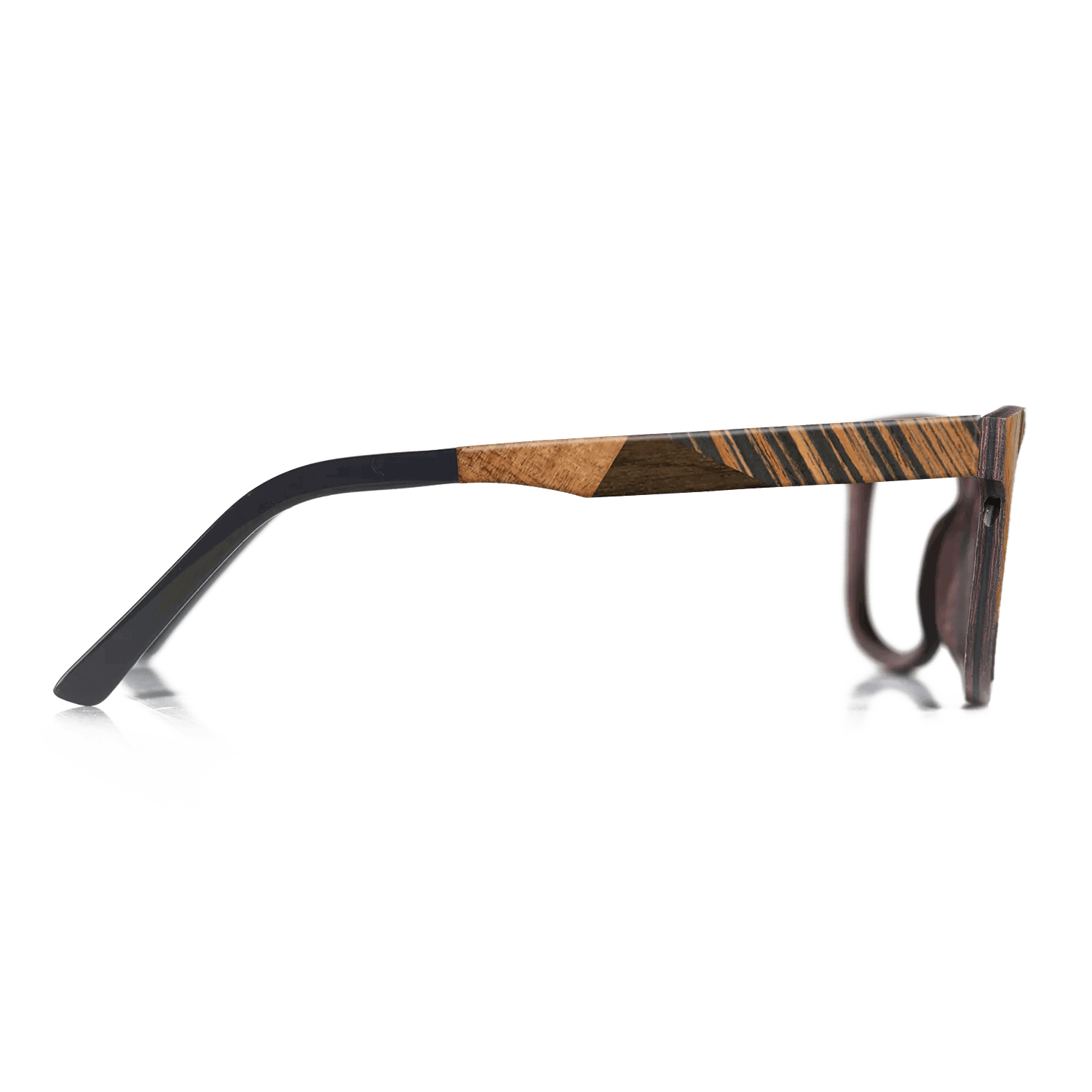 Italian Ebony,Koa,Olive Burl,Walnut: Straight Grain,Ziricote Light Quartered: Recursive - The Maiden - Cat - 1526 - SIRIS wood optic