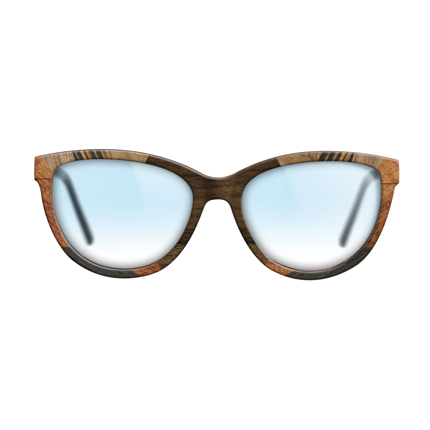 Italian Ebony,Koa,Olive Burl,Walnut: Straight Grain,Ziricote Light Quartered: Recursive - The Maiden - Cat - 1526 - SIRIS wood optic