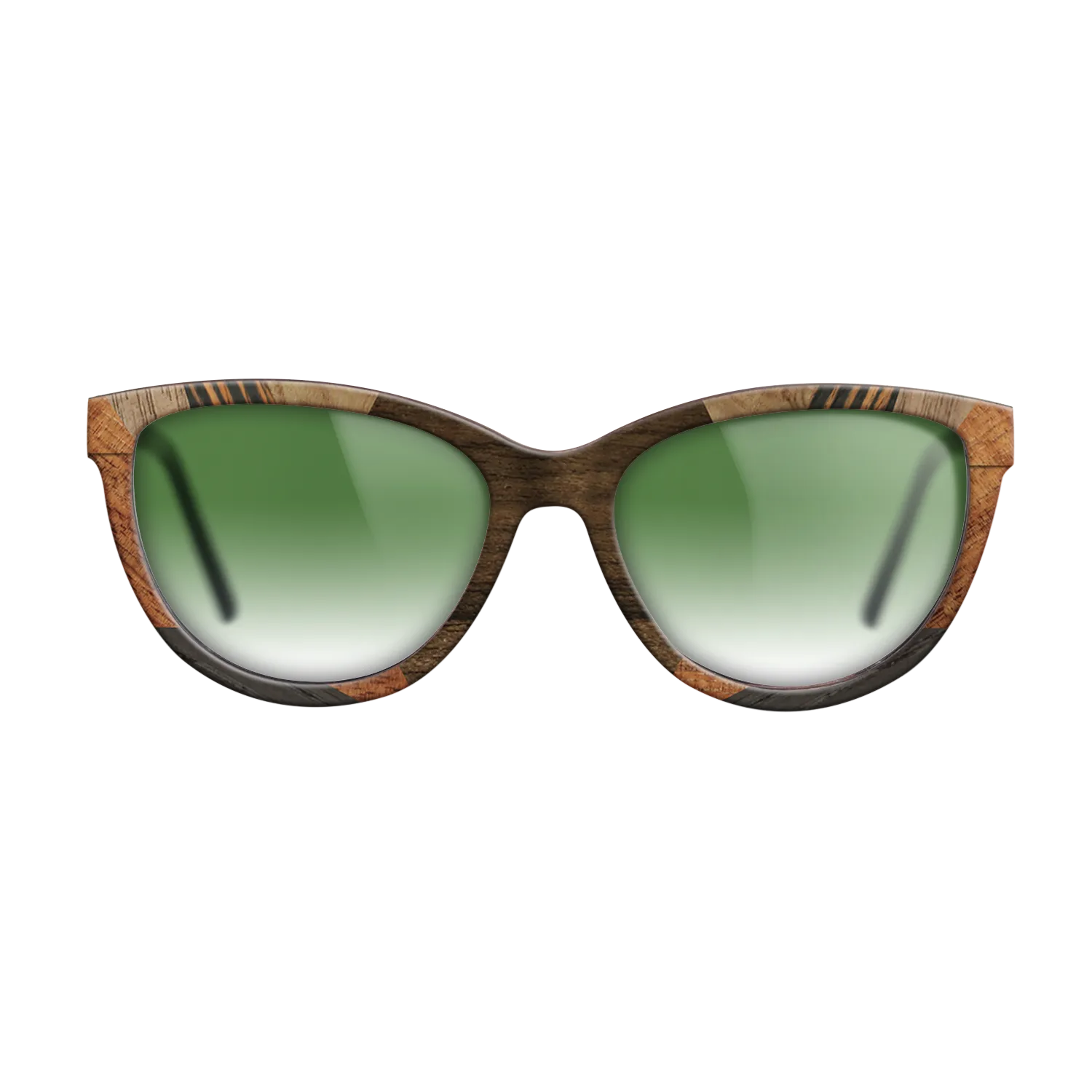 Italian Ebony,Koa,Olive Burl,Walnut: Straight Grain,Ziricote Light Quartered: Recursive - The Maiden - Cat - 1526 - SIRIS wood optic