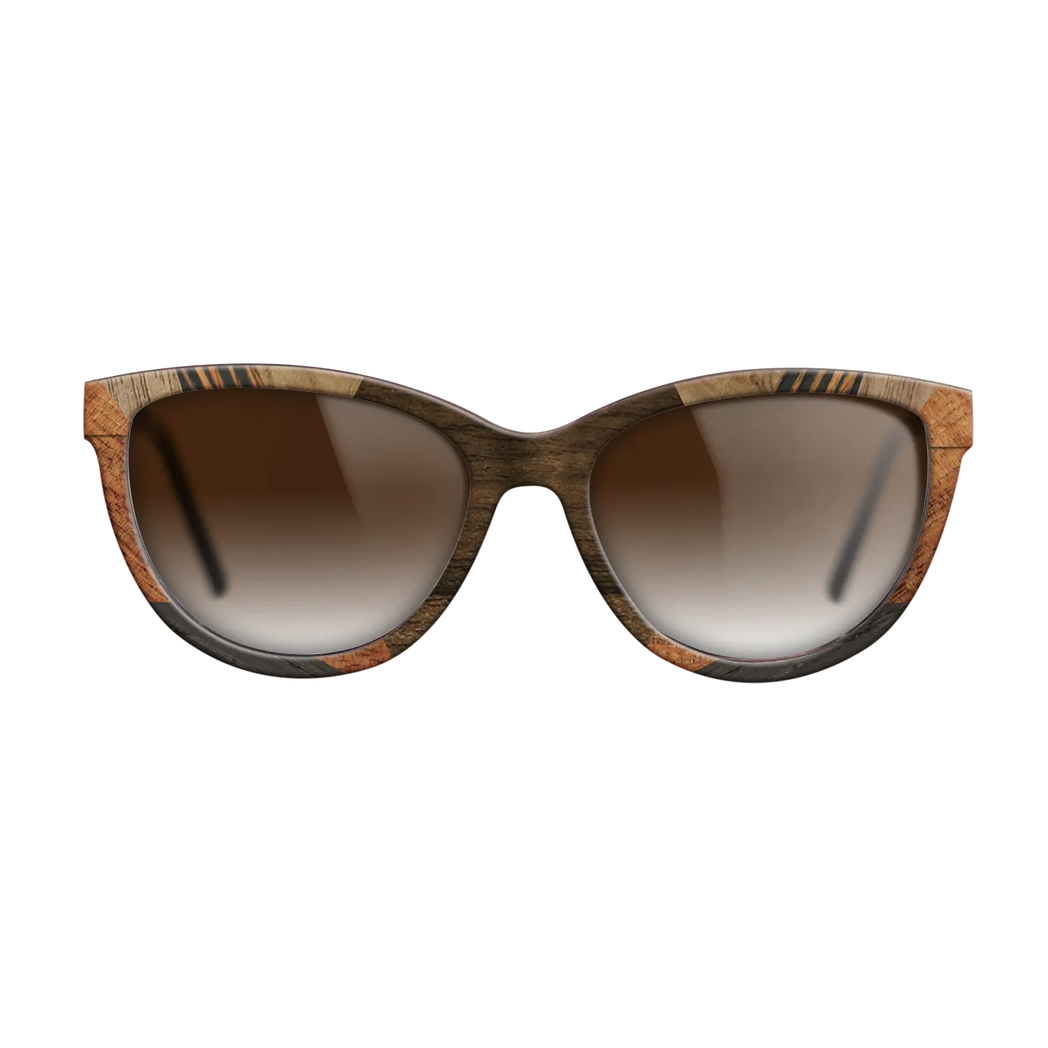 Italian Ebony,Koa,Olive Burl,Walnut: Straight Grain,Ziricote Light Quartered: Recursive - The Maiden - Cat - 1526 - SIRIS wood optic