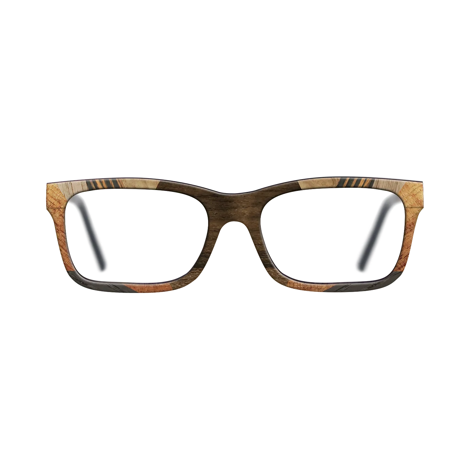 Italian Ebony,Koa,Olive Burl,Walnut: Straight Grain,Ziricote Light Quartered: Recursive - The Sage - Rectangle - 1526 - SIRIS wood optic