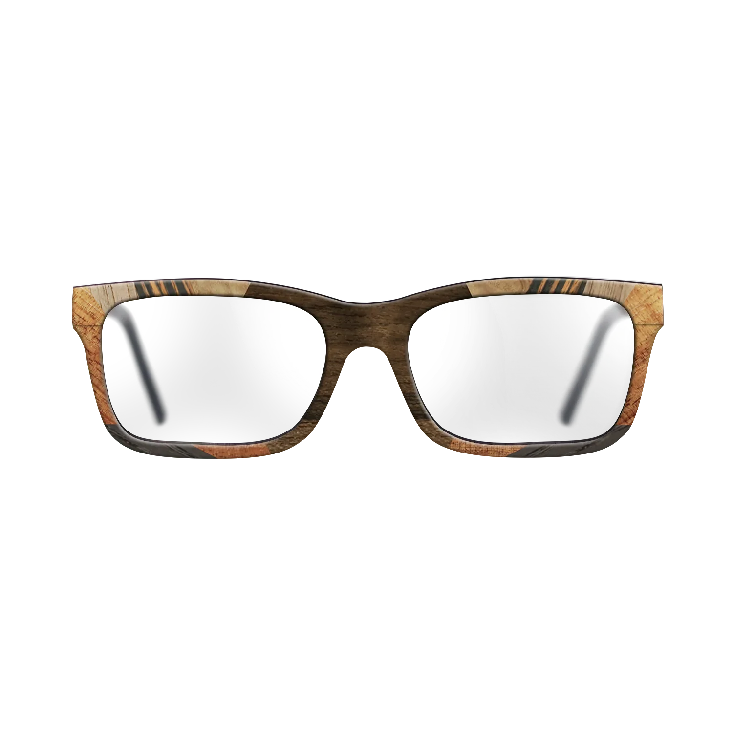 Italian Ebony,Koa,Olive Burl,Walnut: Straight Grain,Ziricote Light Quartered: Recursive - The Sage - Rectangle - 1526 - SIRIS wood optic