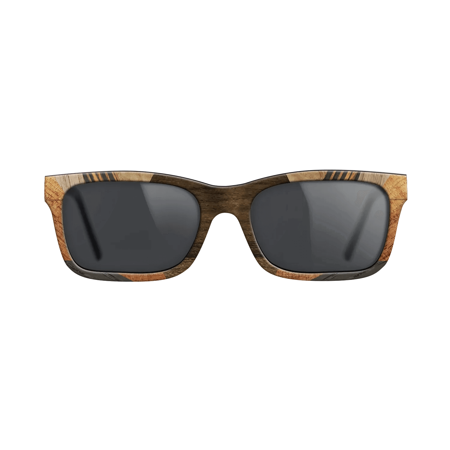 Italian Ebony,Koa,Olive Burl,Walnut: Straight Grain,Ziricote Light Quartered: Recursive - The Sage - Rectangle - 1526 - SIRIS wood optic