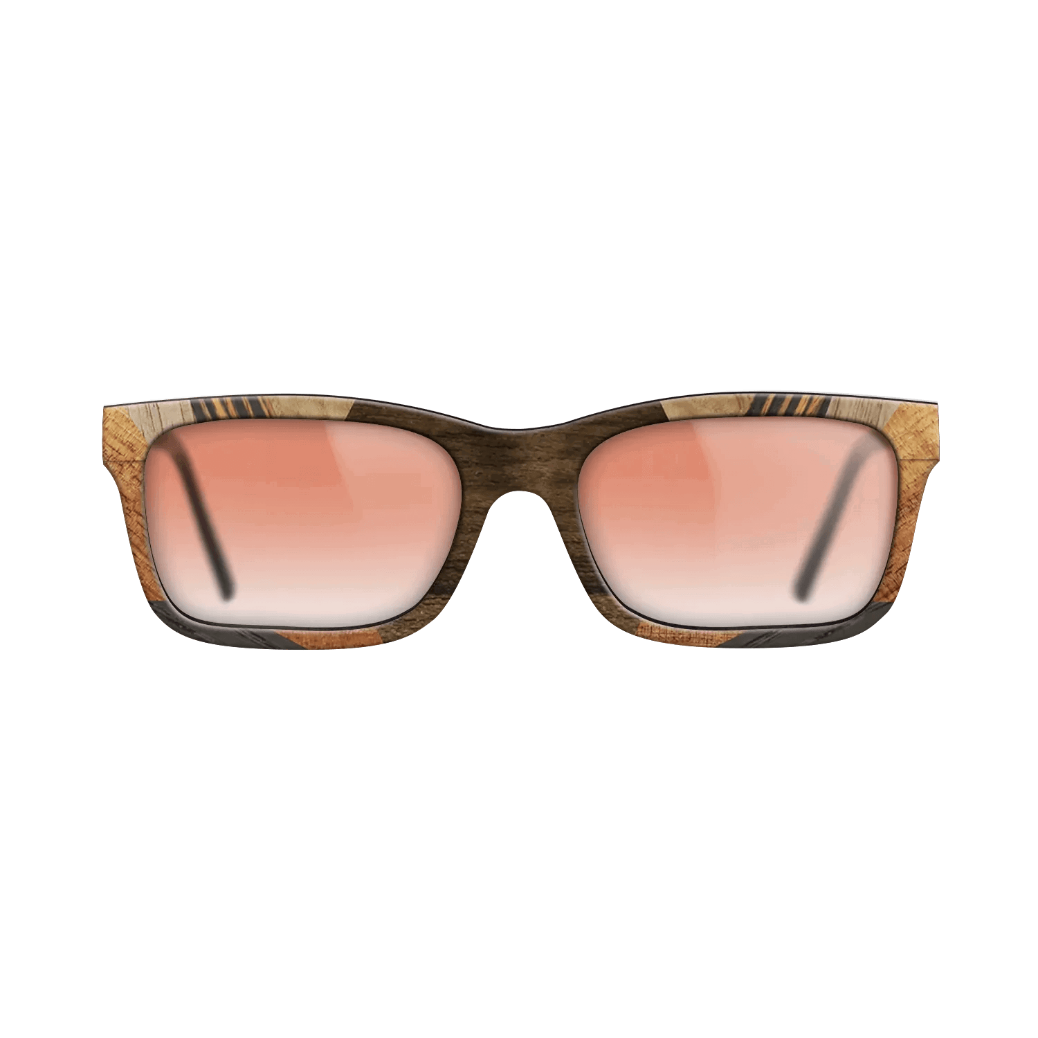Italian Ebony,Koa,Olive Burl,Walnut: Straight Grain,Ziricote Light Quartered: Recursive - The Sage - Rectangle - 1526 - SIRIS wood optic