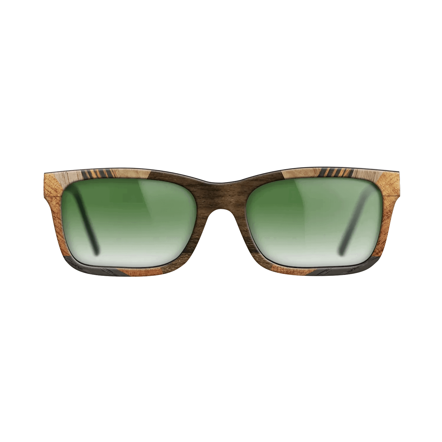Italian Ebony,Koa,Olive Burl,Walnut: Straight Grain,Ziricote Light Quartered: Recursive - The Sage - Rectangle - 1526 - SIRIS wood optic