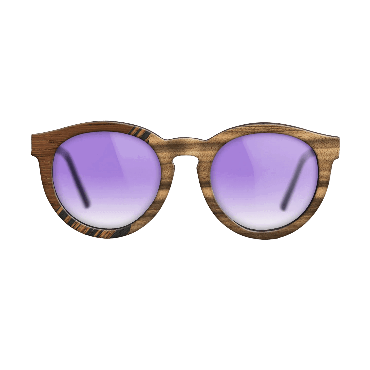 Italian Ebony,Louro Preto,Wenge,Ziricote Dark Quartered: Bauhaus - The Rebel - Round - 1484 - SIRIS wood optic