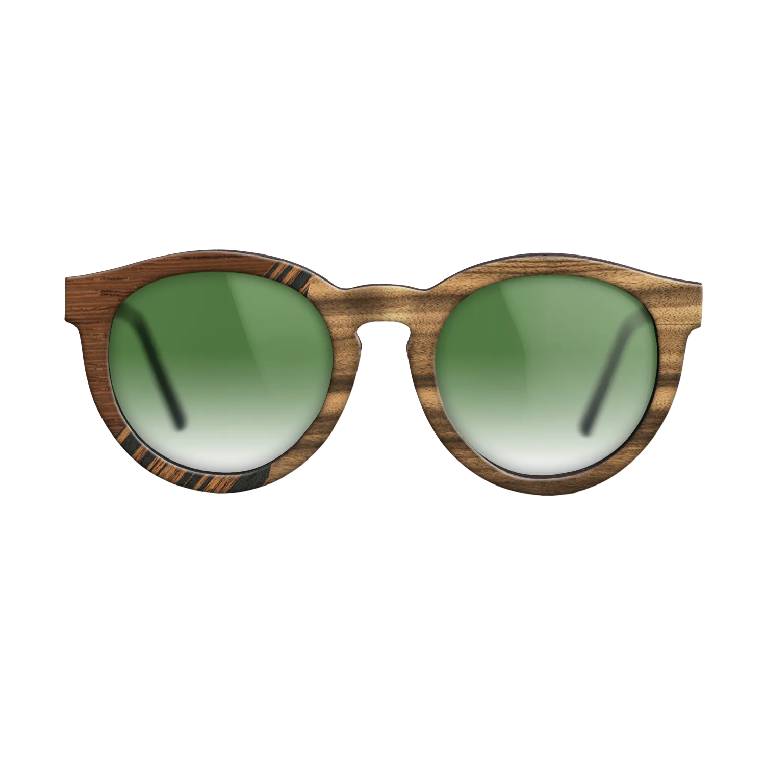 Italian Ebony,Louro Preto,Wenge,Ziricote Dark Quartered: Bauhaus - The Rebel - Round - 1484 - SIRIS wood optic