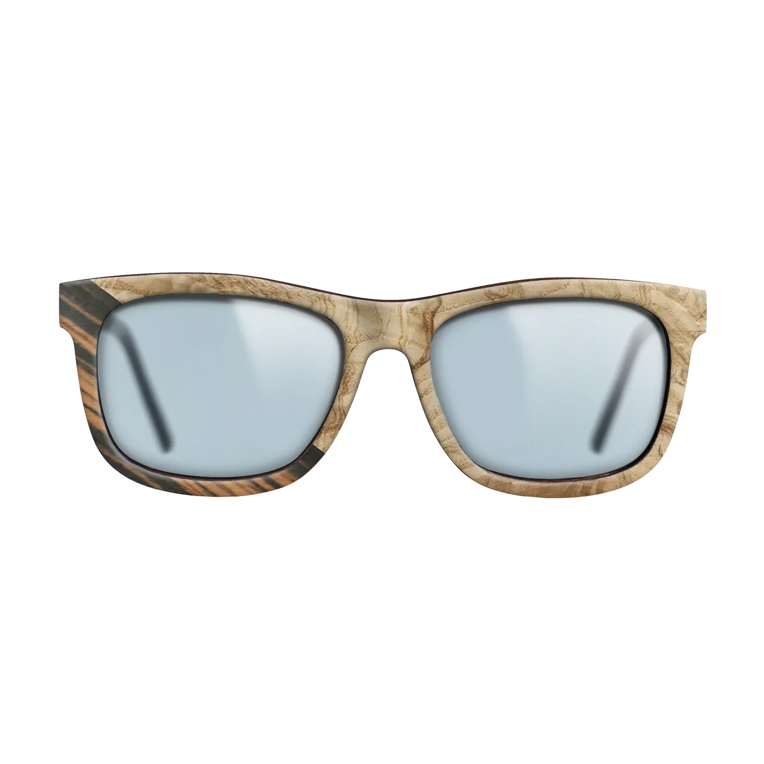 Italian Ebony,Olive Burl: Angle Cut - The Hero - Square - 1743 - SIRIS wood optic